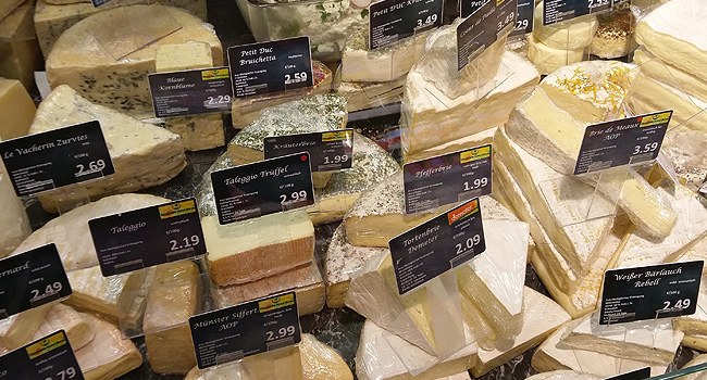 Käse und Molkereiprodukte – aus der Region und von ausgewählten Erzeugern